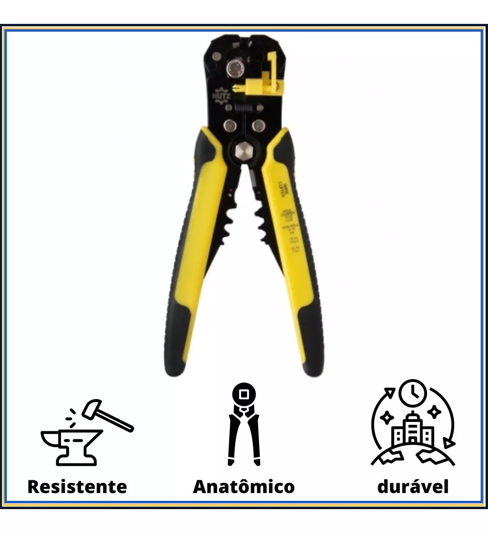 Alicate Crimpador 3 em 1 CB 2776 – Corte, Desencape e Crimpe com Precisão Profissional