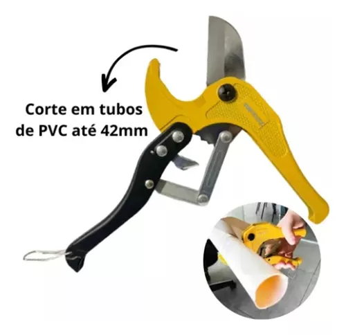 Alicate Cortador de Tubo PVC 42mm AR 0479 – Corte Preciso com Máxima Eficiência