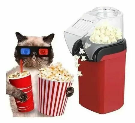 Mini Máquina de Pipoca Automática – Pipoca Quentinha, Crocante e sem Bagunça em Minutos - MiniJoy - 1200W  110V