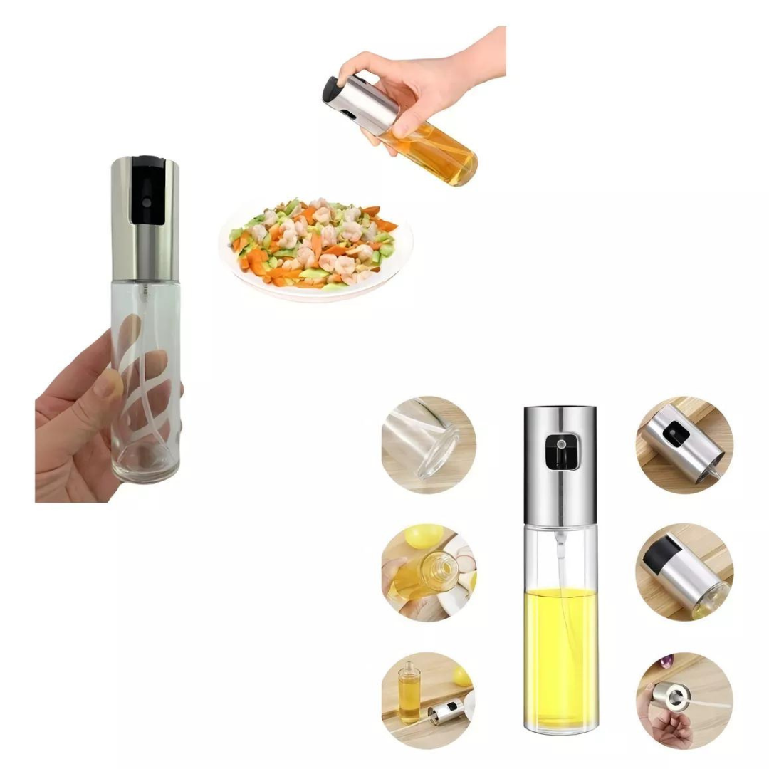 Spray Pulverizador de Azeite e Vinagre 100ml – Mais Sabor, Menos Excesso