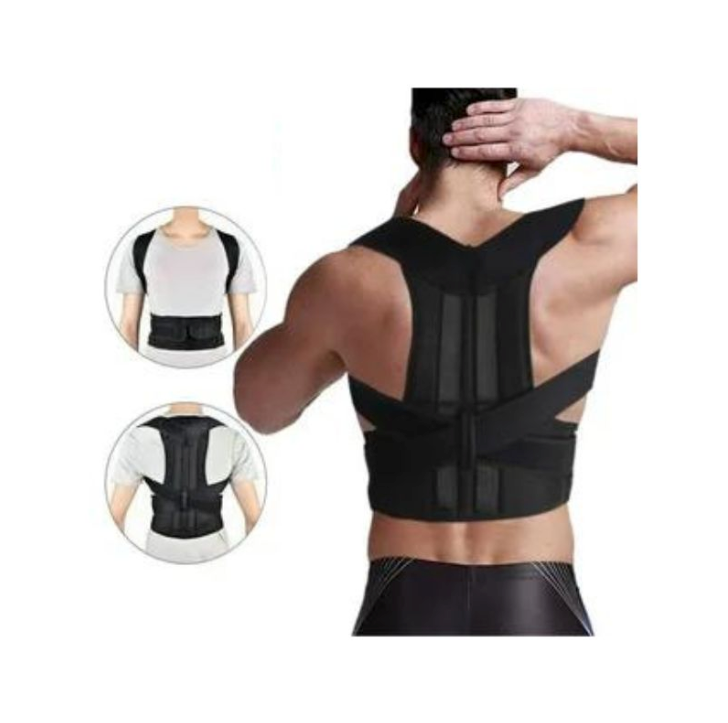 Cinta Colete Corretor de Postura com Suporte Lombar – Alívio e Correção com Conforto