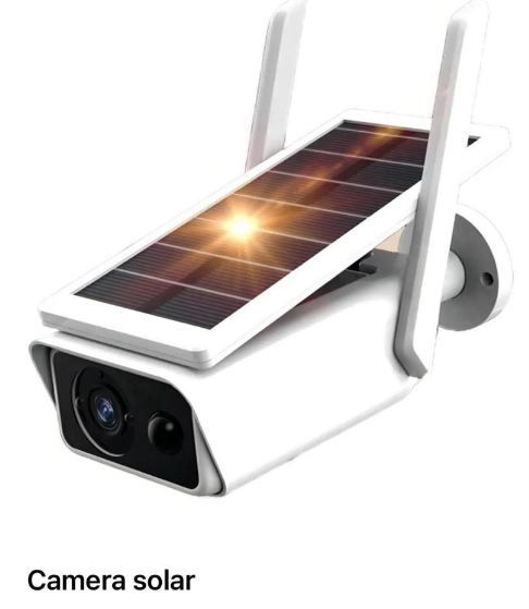 Câmera de Segurança Wi-Fi com Energia Solar Full HD à Prova D’Água – Monitoramento Inteligente 24h