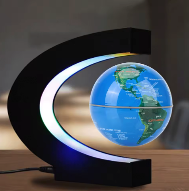 Globo Terrestre Magnético com Iluminação LED – Tecnologia, Estilo e Fascínio em um Só Produto