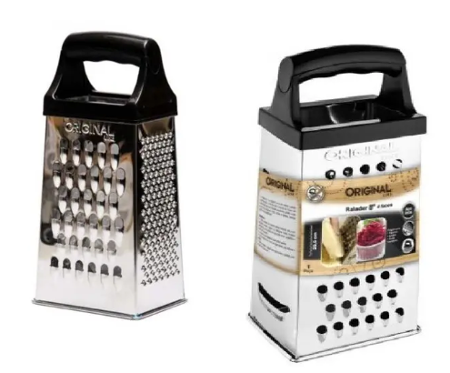 Ralador 4 Faces 8" SL0225 Preto – Versatilidade, Eficiência e Durabilidade para sua Rotina Culinária