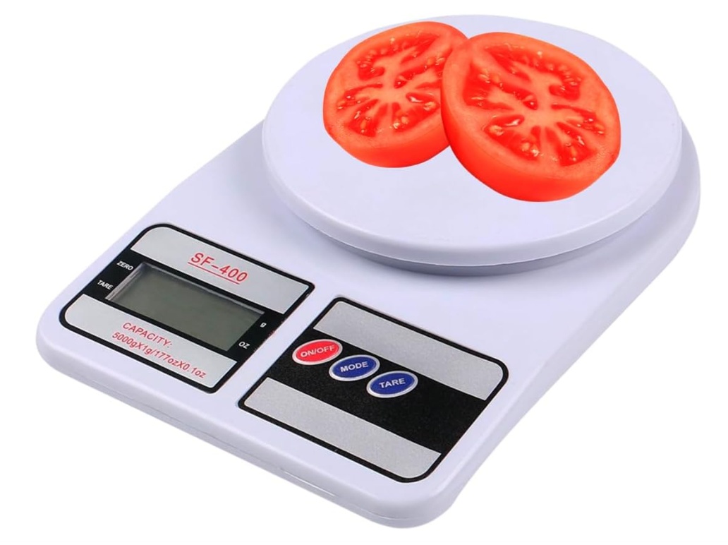 Balança Digital de Cozinha SF-400 Branco – Precisão e Praticidade no Seu Dia a Dia