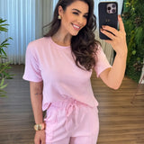 Conjunto Cloe Feminino - Rosa
