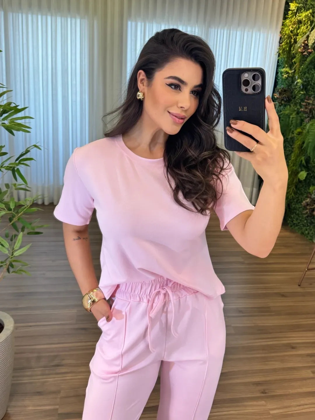 Conjunto Cloe Feminino - Rosa