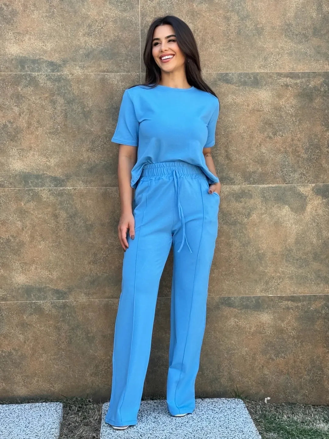 Conjunto Cloe Feminino - Azul