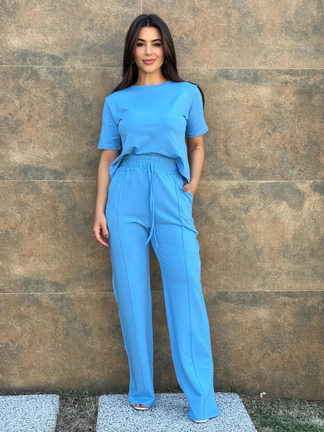 Conjunto Cloe Feminino - Azul