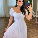 Vestido Olivia Feminino - Branco