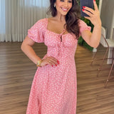 Vestido Olivia Feminino - Rosa