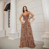 Vestido Decote V Feminino - Onça Menor