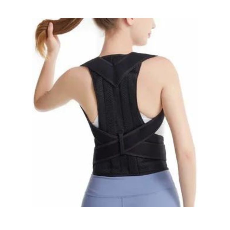 Cinta Colete Corretor de Postura com Suporte Lombar – Alívio e Correção com Conforto