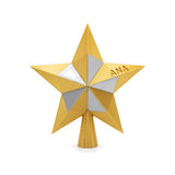 Estrela Ponteira Geométrica para Árvore de Natal