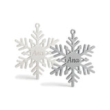 Kit Flocos de Neve para Árvore (12 Peças)