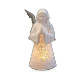 Luminária Anjo com Asas (corpo vazado)