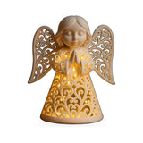 Luminária Anjo Filigrana com Saia Rendada