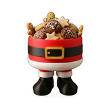 Pote Porta-Biscoitos Papai Noel