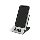 Suporte de Celular de Mesa com Nome