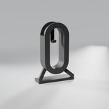 Suporte de Mesa para Headphone com Gancho para Cabo