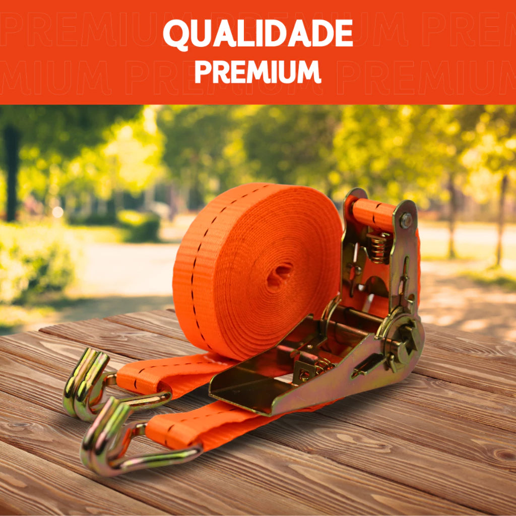 Cinta com Catraca para Carga | Segurança, Praticidade e Resistência em Cada Movimento