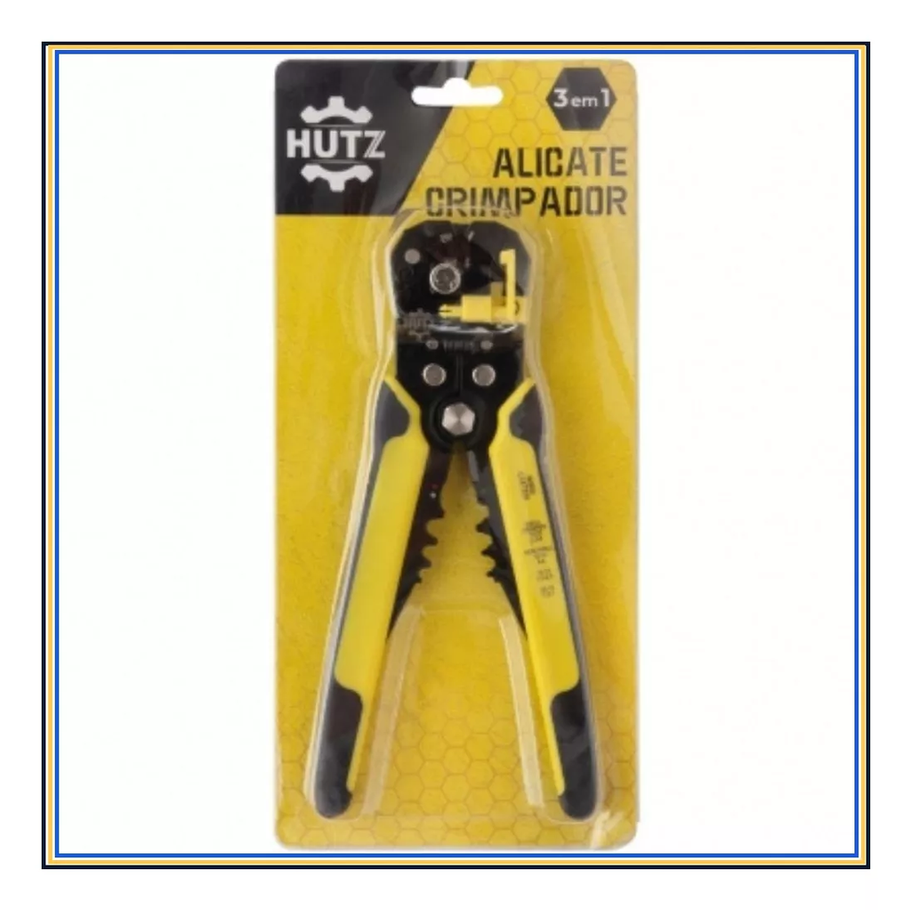 Alicate Crimpador 3 em 1 CB 2776 – Corte, Desencape e Crimpe com Precisão Profissional