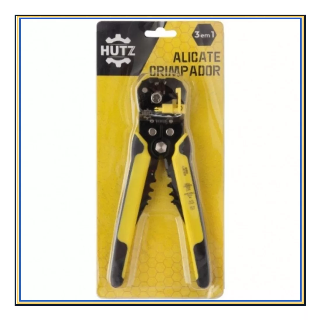 Alicate Crimpador 3 em 1 CB 2776 – Corte, Desencape e Crimpe com Precisão Profissional