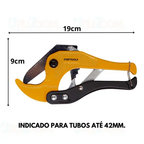 Alicate Cortador de Tubo PVC 42mm AR 0479 – Corte Preciso com Máxima Eficiência