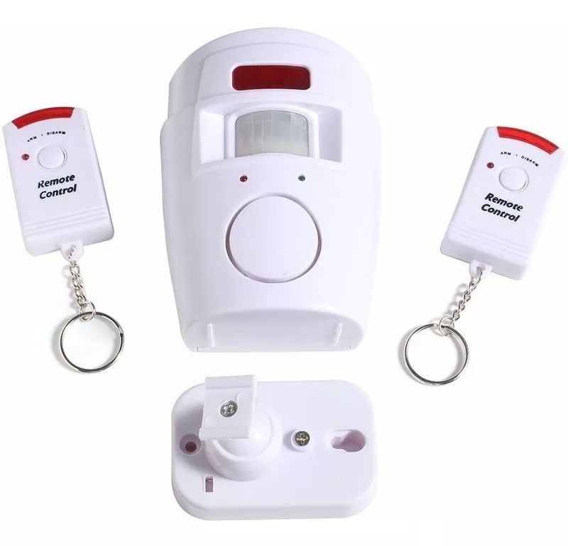 Kit Sensor Alarme Sem Fio com 2 Controles – Segurança Inteligente, Prática e Eficiente