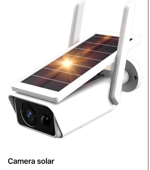 Câmera de Segurança Wi-Fi com Energia Solar Full HD à Prova D’Água – Monitoramento Inteligente 24h