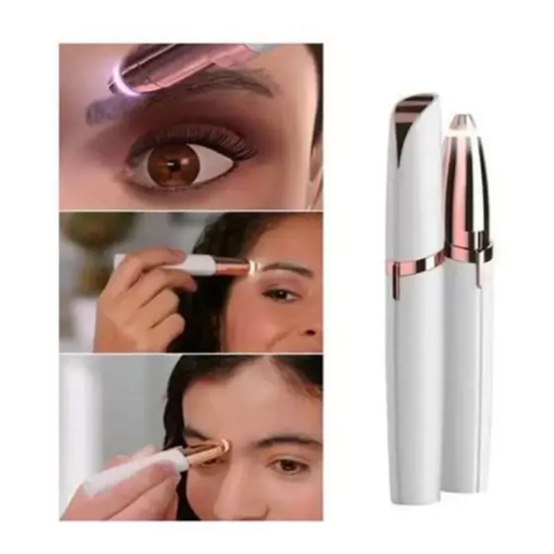 Caneta Depiladora de Sobrancelha Elétrica Recarregável – Praticidade, Precisão e Beleza em Minutos