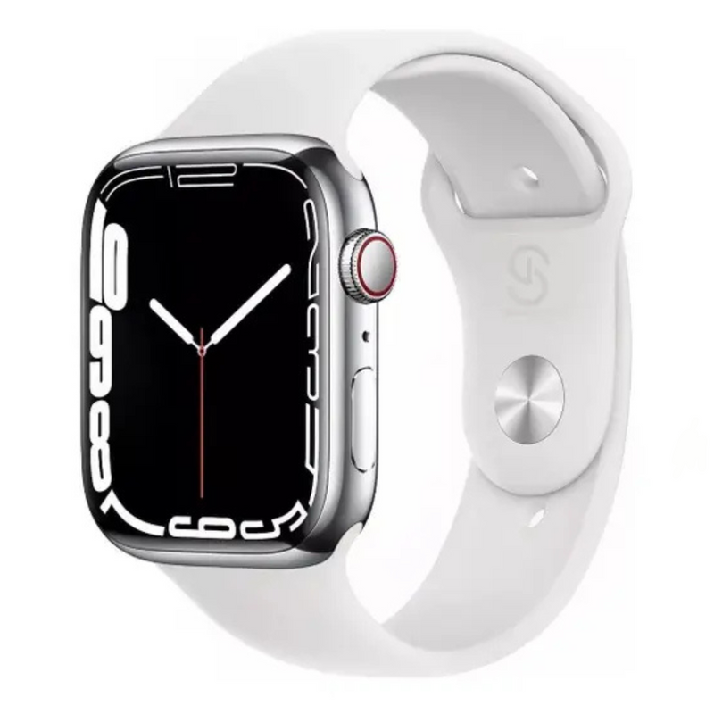 Smartwatch S8 Pro Series 8 Branco – Tecnologia, Estilo e Saúde no Seu Pulso