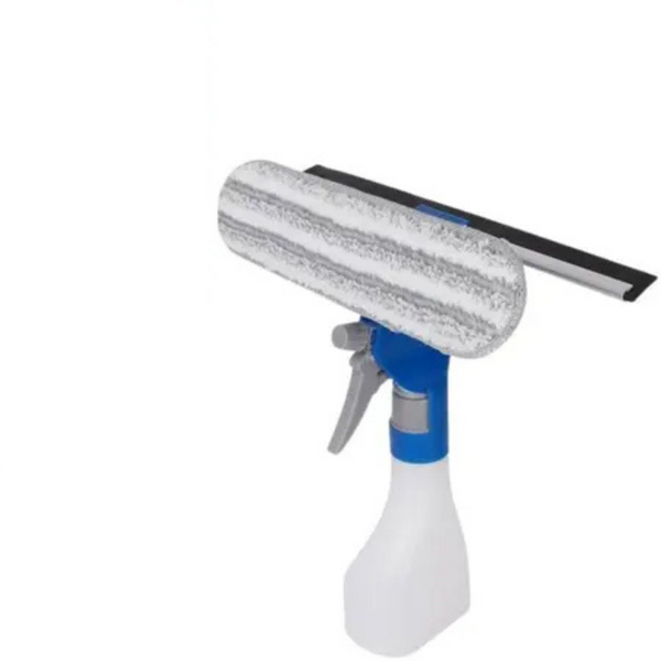 Rodo Limpa Vidro com Recipiente 250ml – Eficiência 3 em 1 para uma Limpeza Brilhante