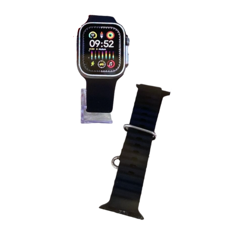Smartwatch GS9 Ultra Mini 41mm – Preto com 2 Pulseiras Exclusivas