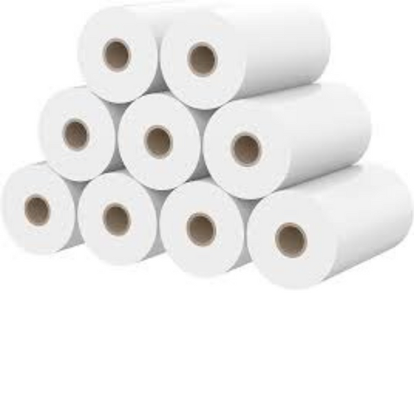 Papel de Impressora Infantil para Mini Impressora Térmica Branco – Kit com 5 Rolos