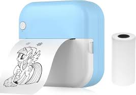 Papel de Impressora Infantil para Mini Impressora Térmica Branco – Kit com 5 Rolos