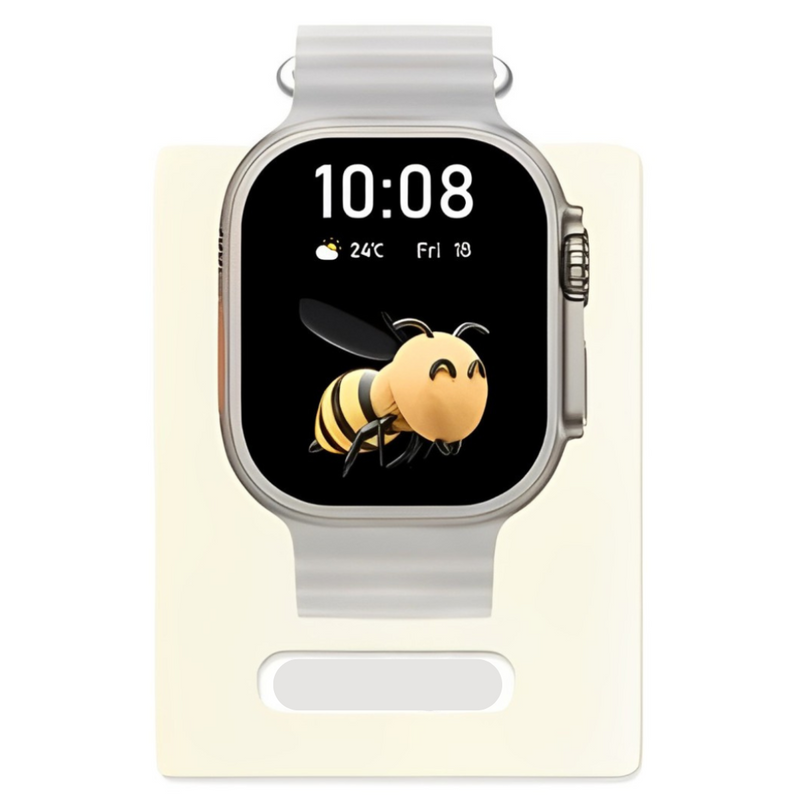 Smartwatch GS9 Ultra Mini 41mm – Branco com 2 Pulseiras Exclusivas