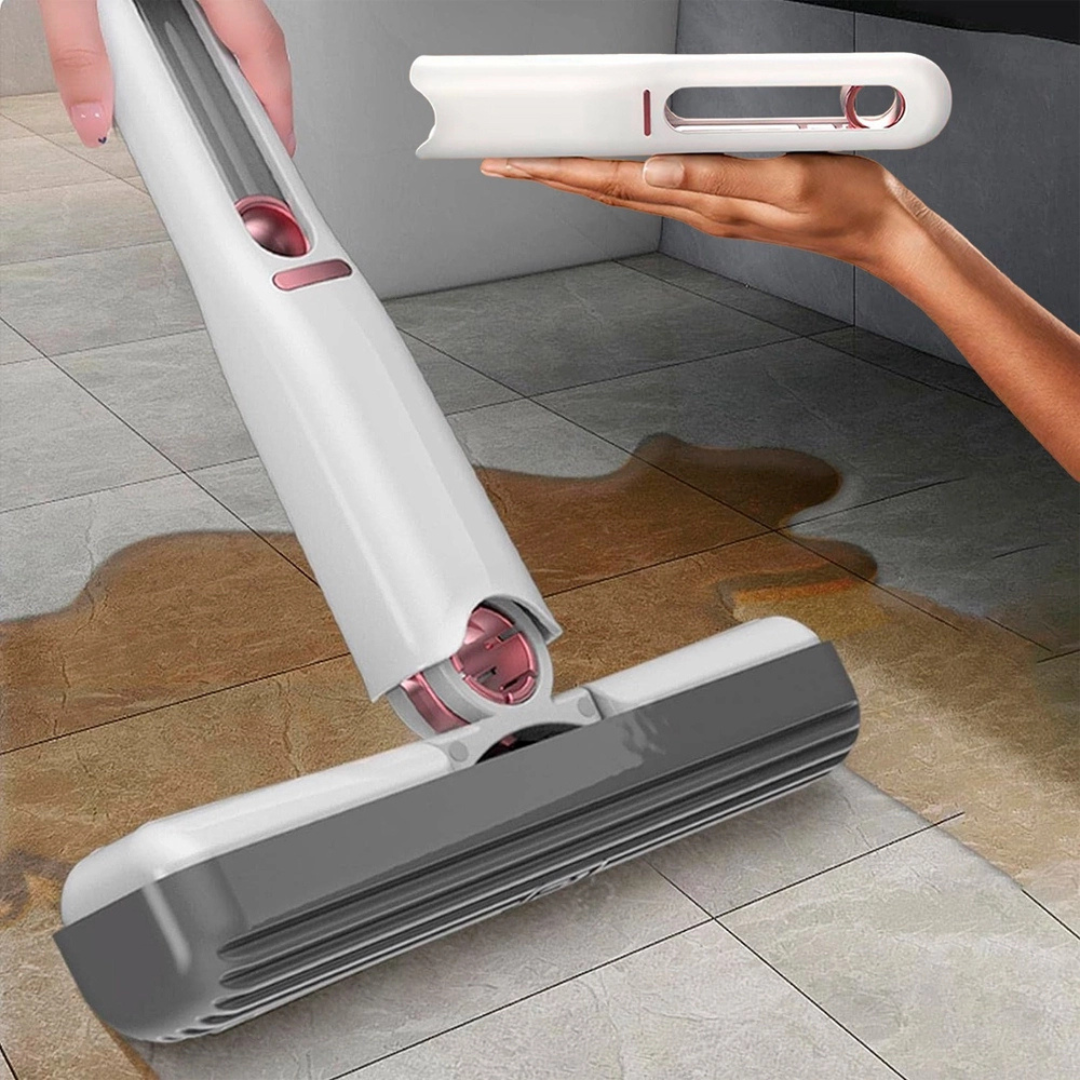 Mini Mop Auto-Squeeze Multifuncional BBG-70100 – Praticidade e Eficiência na Palma da Mão