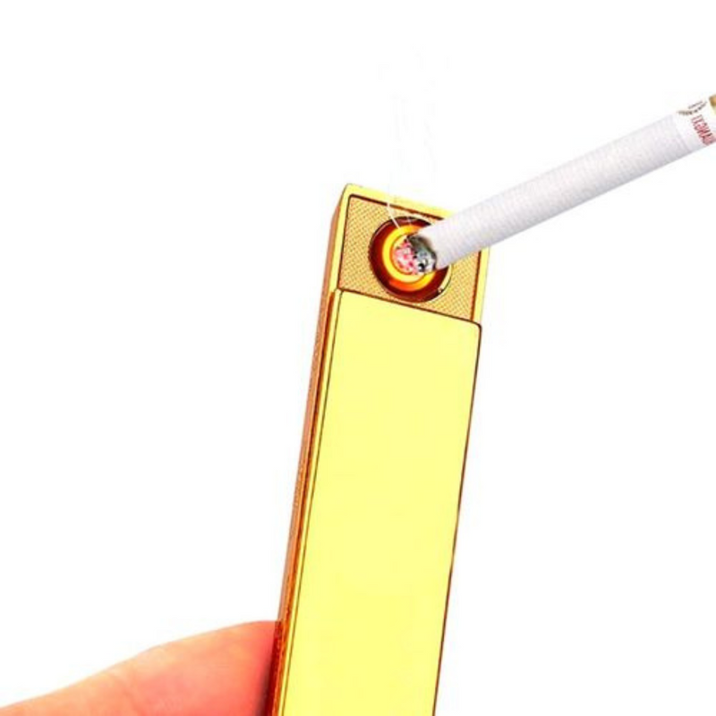 Isqueiro Elétrico com Cabo USB – Sofisticação e Eficiência na Palma da Sua Mão