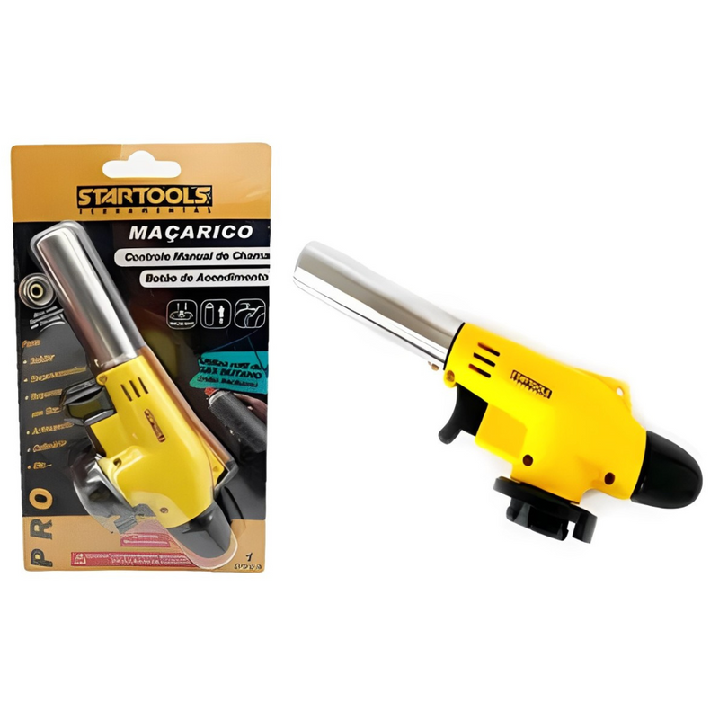 Maçarico Culinário ARO387 Auto StarTools – Toque Profissional em Cada Receita