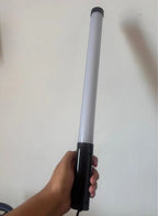 Bastão de Luz RGB LED Portátil 20W – Criatividade e Iluminação Profissional na Palma da Mão