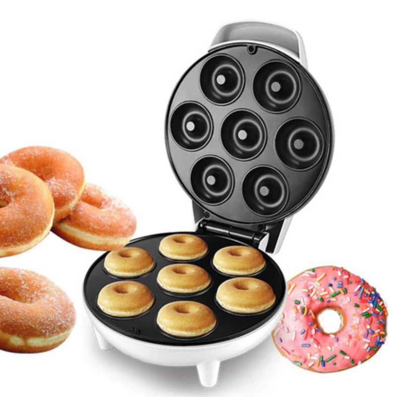 Máquina de Donuts Branco – Faça Mini Delícias em Casa com Facilidade e Diversão