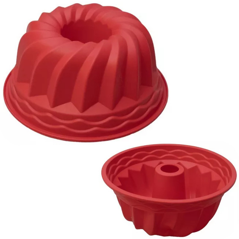 Forma de Silicone Air c/ Furo 23x10cm – Cozinhe com Estilo, Praticidade e Perfeição