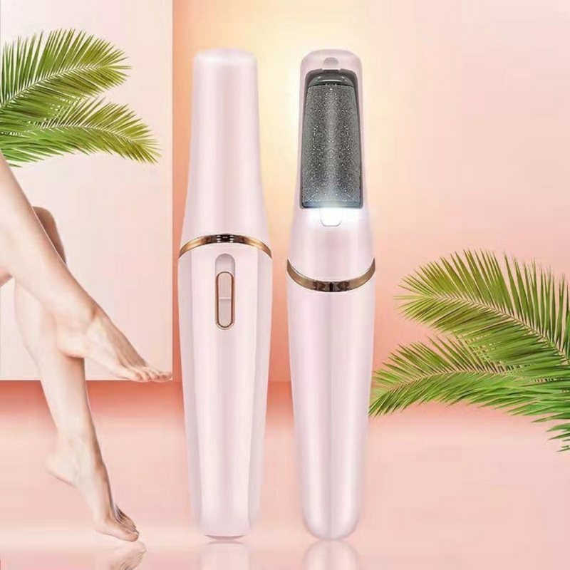Lixa de Pé Elétrica Recarregável à Prova D’Água – Pés Macios com Toque Profissional em Casa