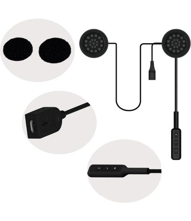 Fone de Ouvido Bluetooth para Capacete de Moto Wei Tus WEI-HL11 – Liberdade, Som e Segurança na Estrada