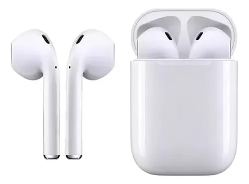 Fone de Ouvido Bluetooth I-12 Branco – Liberdade Sem Fios com Estilo e Conforto