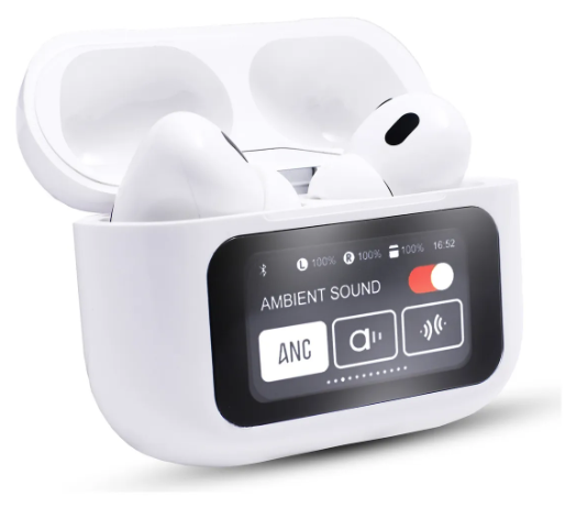 Fone de Ouvido Bluetooth A9PRO – Hi-Fi, ANC e Display Digital para uma Experiência Sonora Premium