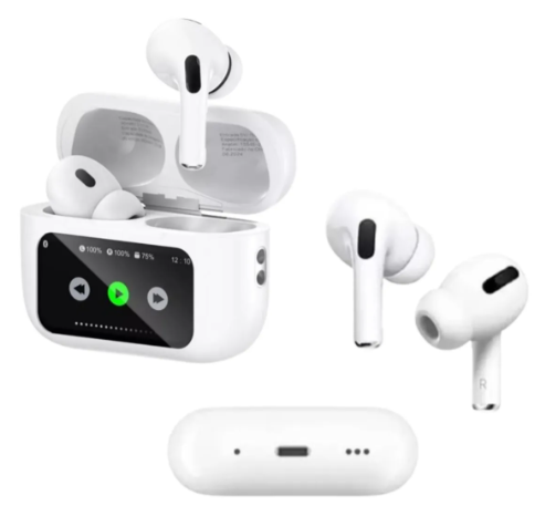 Fone de Ouvido Bluetooth A9PRO – Hi-Fi, ANC e Display Digital para uma Experiência Sonora Premium
