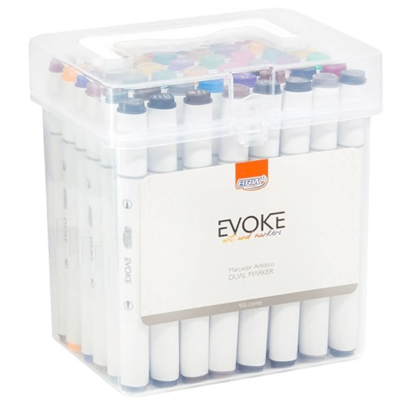 Kit Livro de Colorir + 60 Canetas Dupla Ponta – Tema de Filme (Azul)