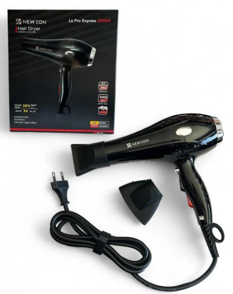 Secador de Cabelo Profissional Le Pro Express 3000W com Íons 220V – Potência e Brilho de Salão em Casa